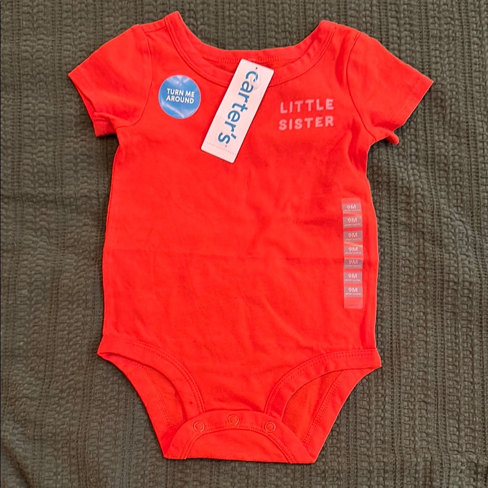 NWT Carter's Onesie, 9m